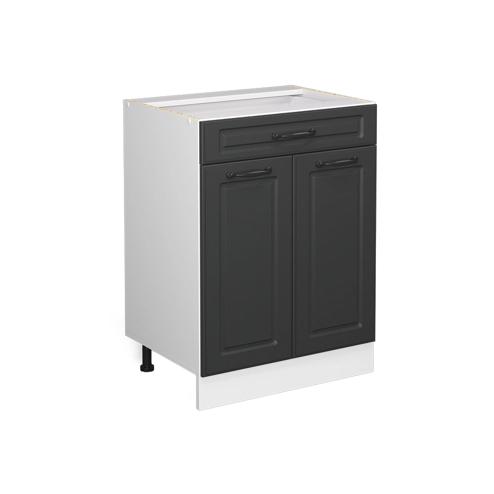 Vicco Frontale cucina Antracite casa di campagna 59.6 x 70.8 cm frontale del mobile per mobile base con cassetti