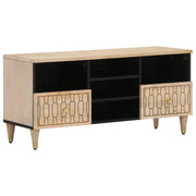 Mobile Porta TV 100x33x46 cm in Legno Massello di Mangocod mxl 115869