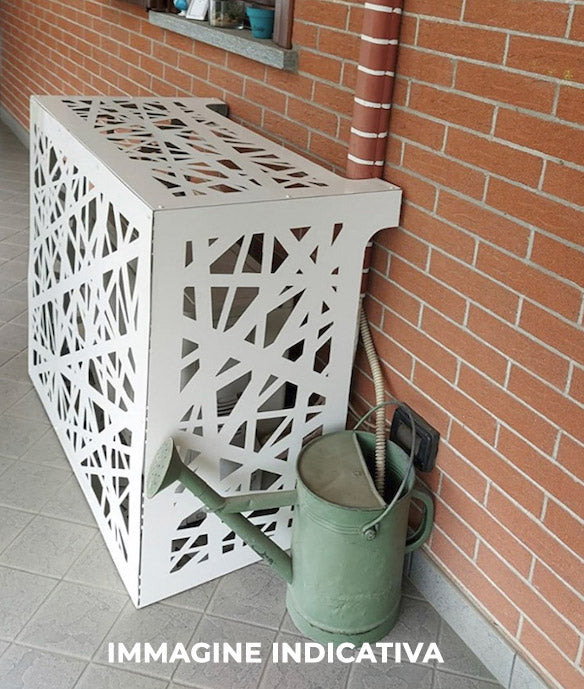 Copri Condizionatore 96x52x82 cm in Alluminio Glam L Corte