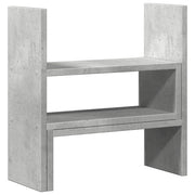 Organizer Scrivania Grigio Cemento 40x17x41 cm in Truciolato CFW7416250
