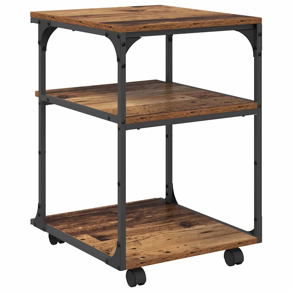 Supporto per Stampante Legno vecchio 43 x 48 x 64 cm