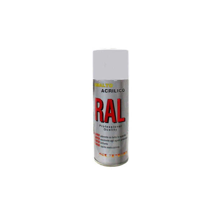 Vernice spray acrilica Cilvani smalto colore ral rapida essiccazione bomboletta RAL 3000 ROSSO