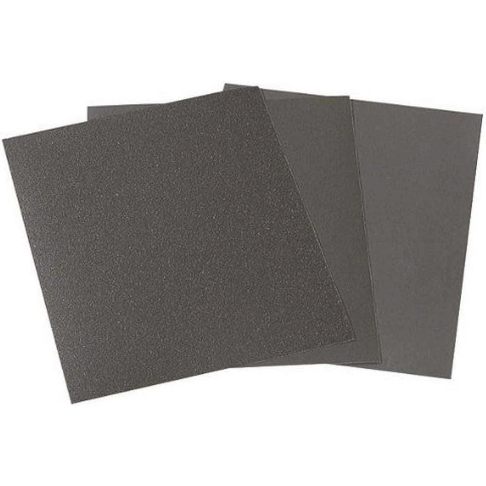 Fogli di Carta Abrasiva per Levigatura a Umido Impermeabili Wolfcraft 10 Pz Grana: 100