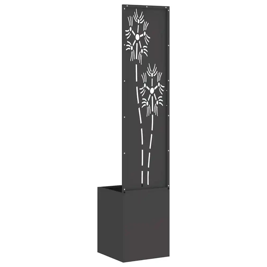 Schermo per privacy in giardino Floreale Nero 32 x 150 cm CFW9899818
