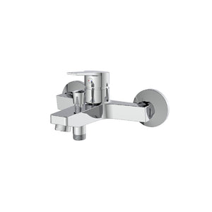 Rubinetto vasca cromato con leva in metallo - Serie Hellis