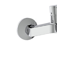 Rubinetto vasca cromato con leva in metallo - Serie Hellis