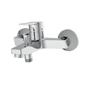 Rubinetto vasca cromato con leva in metallo - Serie Hellis