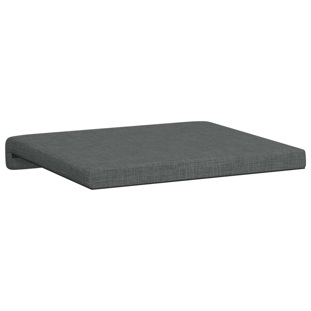 Cuscino per panchina 4 pcs Tessuto Grigio Scuro 42043086