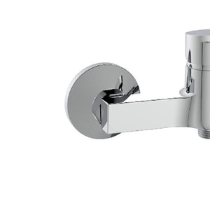 Miscelatore esterno doccia cromato con leva in metallo - Serie Hellis