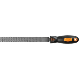 Topex 37-540 raspa in acciaio pe per per legno, piatta, 200 mm ds