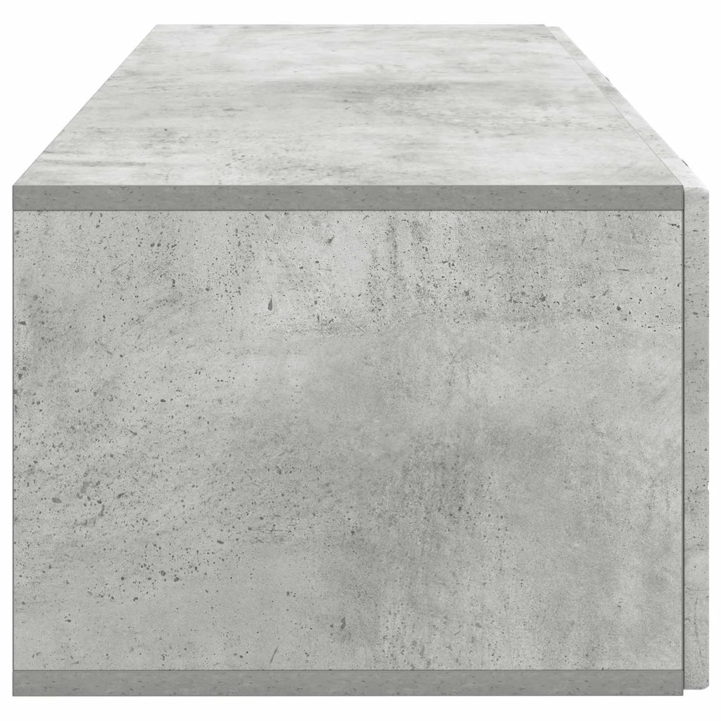 Mobile Porta TV da Muro Grigio Cemento 98 x 41 x 30 cm 899038