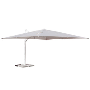 Ombrellone Decentrato da Giardino 2x3m in Alluminio Panna