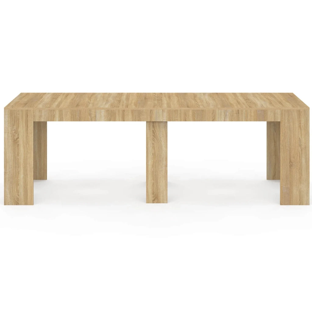 IDMarket - Tavolo da salotto allungabile ORLANDO per 10 persone, 235 cm, in legno effetto faggio