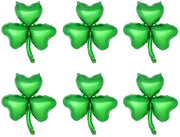 Decorazioni per la Festa di San Patrizio - Ballooni di Foglia di Trifoglio Verde - 12 pezzi - Ballooni Ircesi - Articoli per Feste