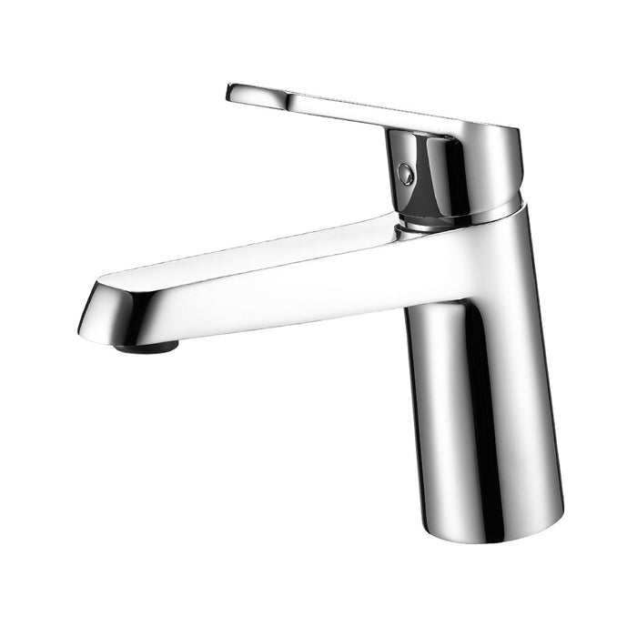 Miscelatore lavabo cromato con leva in metallo - Serie Fluid