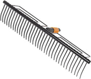Testa di Rasoio con 35 Denti Larghezza 57 cm Acciaio Temprato Nero QuikFit 1000656