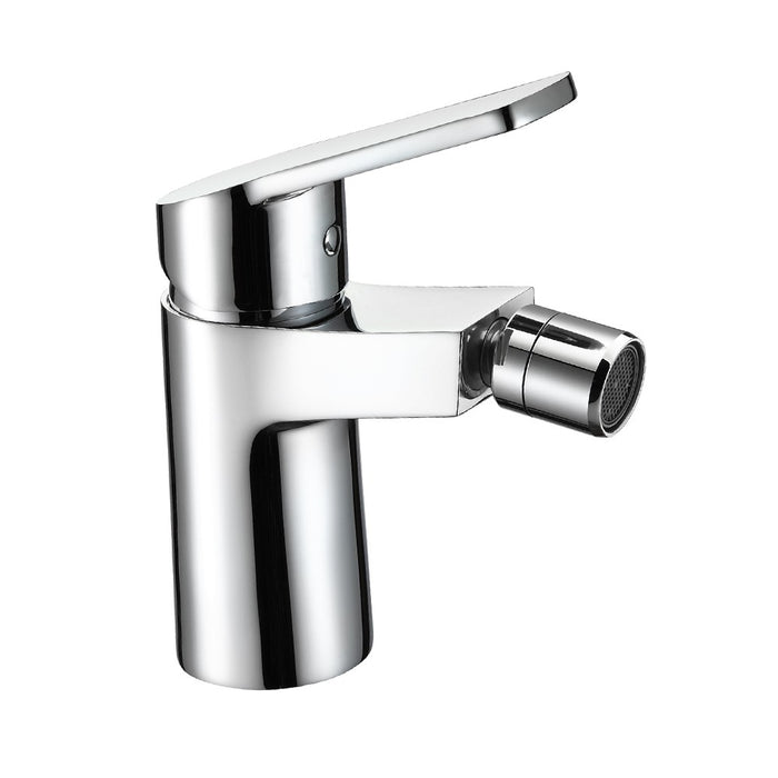 Miscelatore bidet cromato con leva in metallo - Serie Fluid