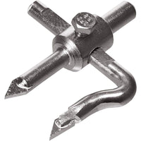 Topex 16b460 fresa per piastrell lle, d. 40-90 mm ds