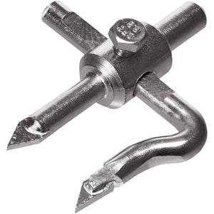 Topex 16b460 fresa per piastrell lle, d. 40-90 mm ds