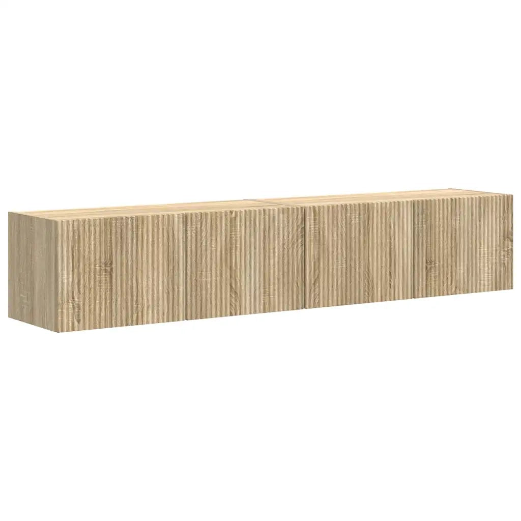 Mobile TV da parete 2 pcs Sonoma 78,5 x 31 x 29,5 cm 892214