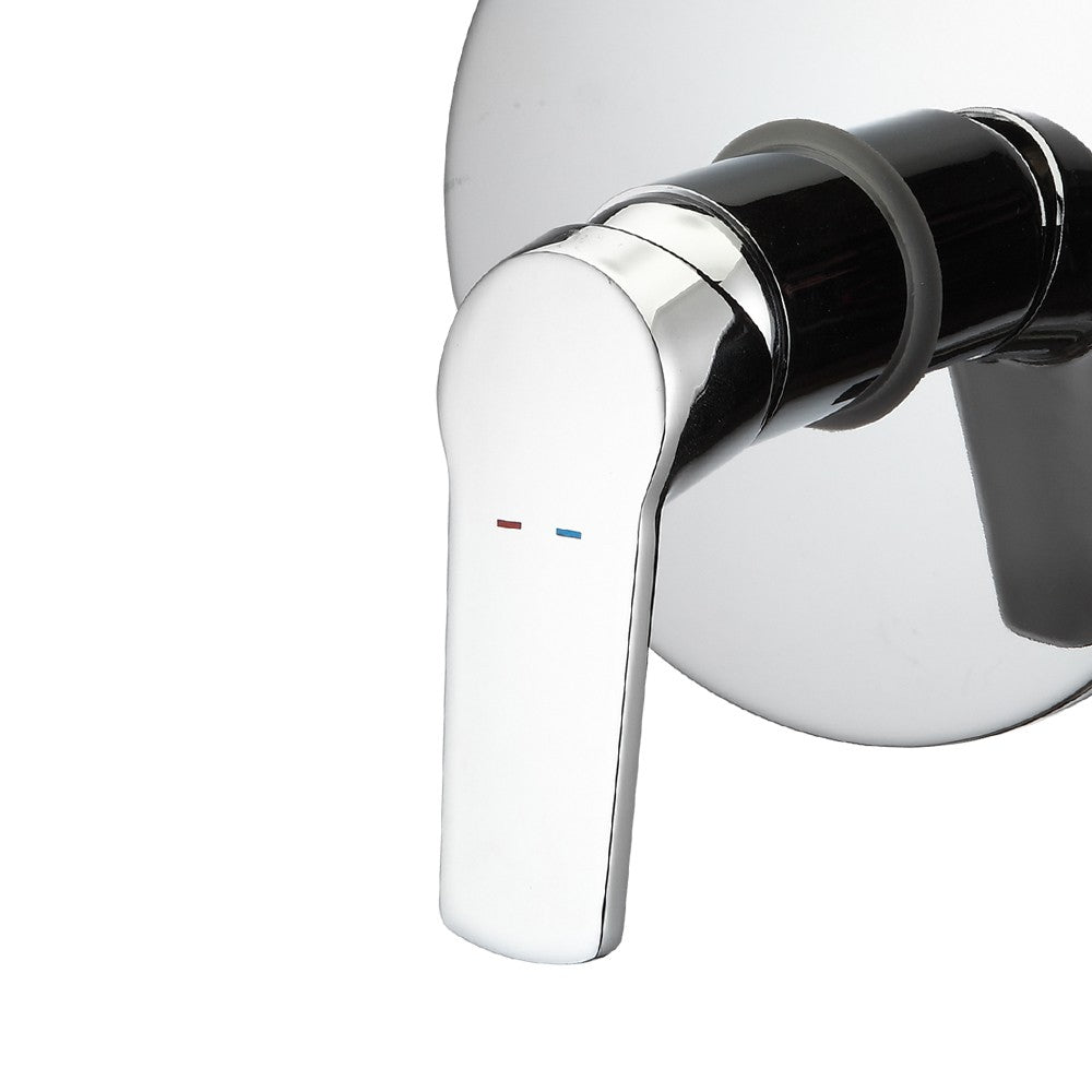 Rubinetto incasso doccia cromato - Serie Fluid