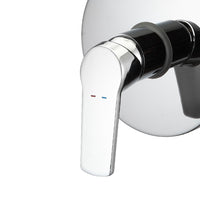 Rubinetto incasso doccia cromato - Serie Fluid