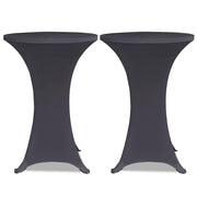 Copertura Elastica per Tavolo 80 cm Antracite CFW7436796