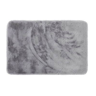 Tappeto doccia antiscivolo grigio 45x75 cm in poliestere