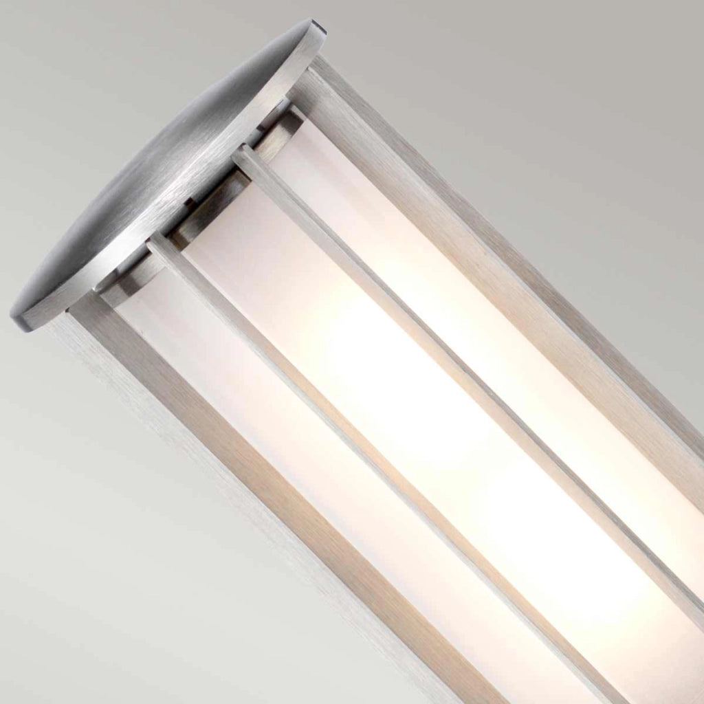 Paletto giardino teak/inox E27 40W IP55 Hornsea Elstead