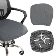 Set di protezioni per sedie in elastomero lavabile - 2 pezzi - colore grigio