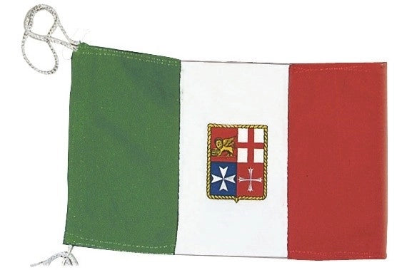 Bandiera Italia Marina Mercantile 30 x 45 cm