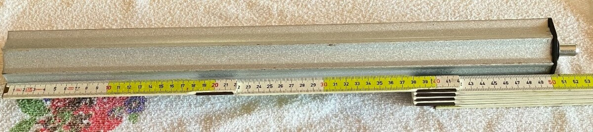 Prolunga telescopica per rullo ottagonale con calotta - Prolunga da 35 cm