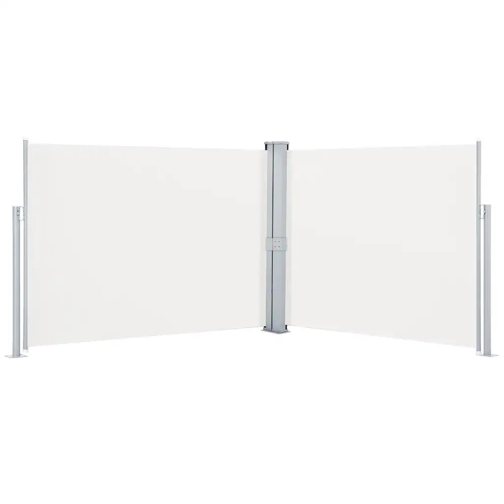 Tenda da Sole Laterale Retrattile Crema 170x1000 cm 48491
