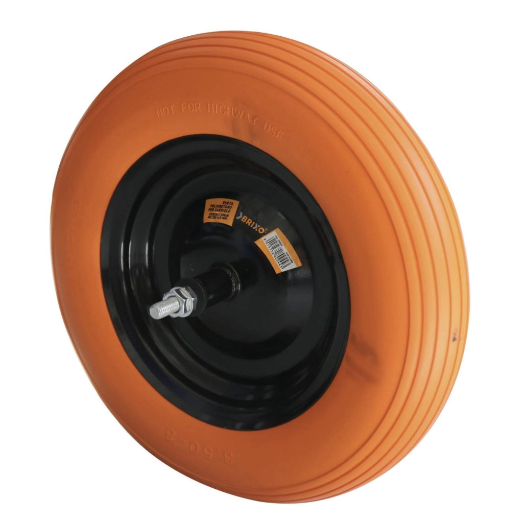 Ruote in poliuretano 350x8 per carriole
