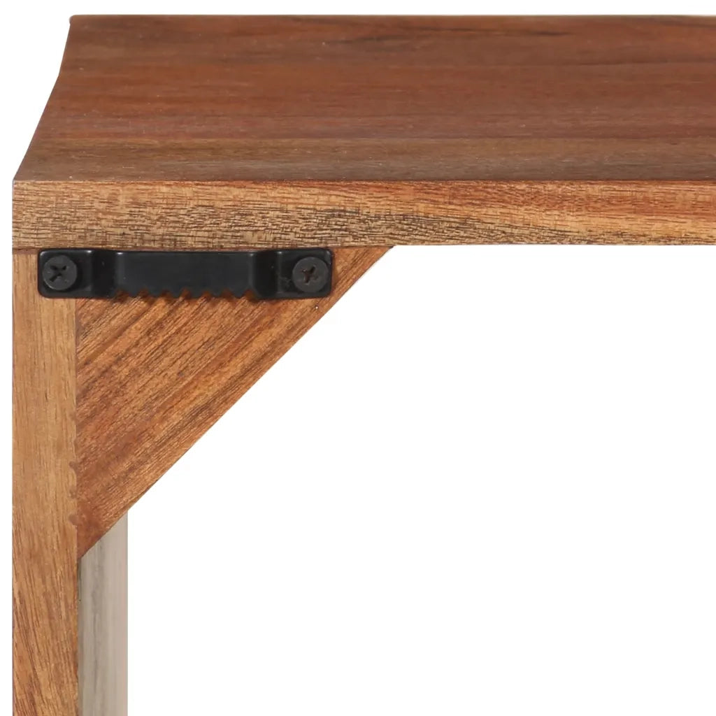 Mensola 40x30x40 cm in Legno Massello di Acacia cod mxl 33368