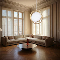 Lampada A Sospensione Led App1791-cp Gold Brush