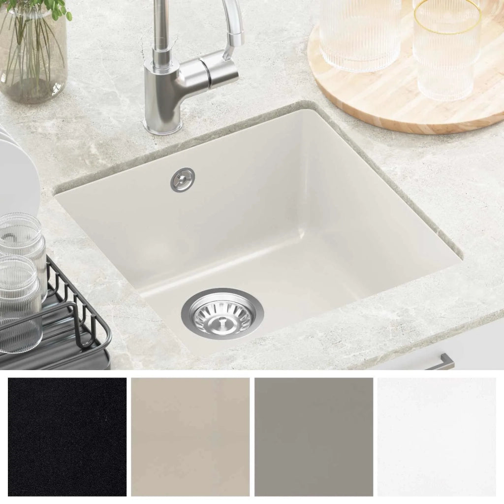 Lavello Bianco 430 x 460 mm 80% Quarzo e 20% Resina CFW5031560