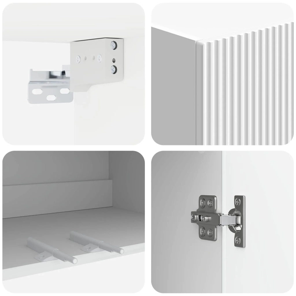 Mobiletto a muro 66 x 34,5 x 90 cm Legno ingegnerizzato 898399