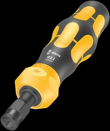 Wera 05018100001 Serie 900 Martello avvitatore con funzione a urto fino a 25 Nm e lama passante colore Nero