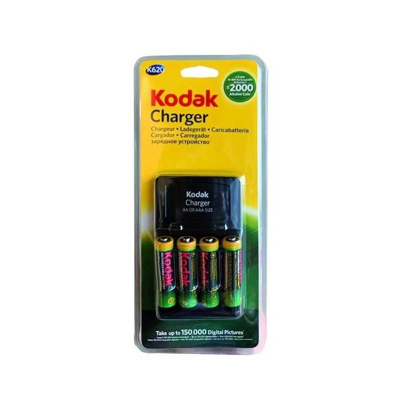 Caricabatterie Kodak con 4 Stilo 2100Nimh