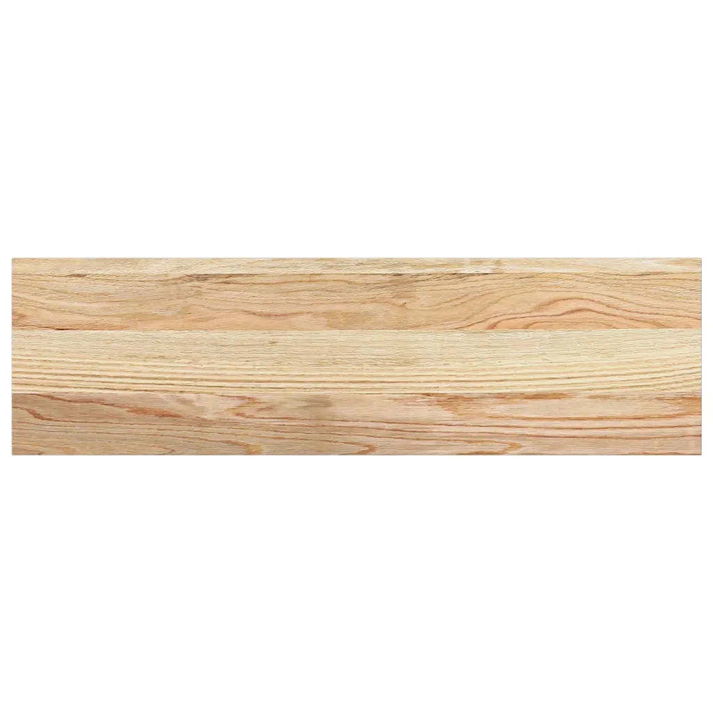 vidaXL Davanzali 2 pz Non Trattati 70x20x2 cm Legno Massello di Rovere