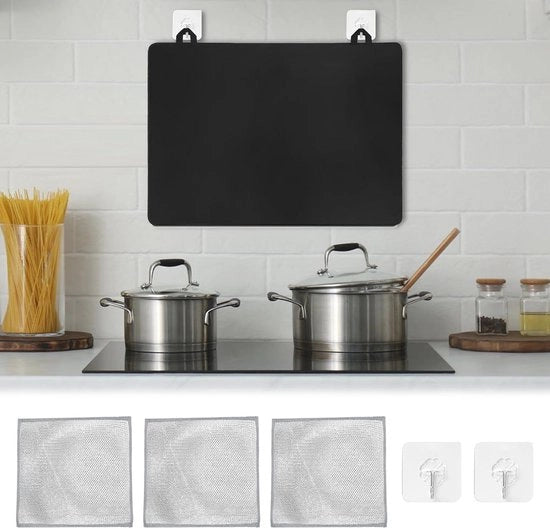 Copertura per Fiamma Induttiva in Gomma Naturale - Resistente al Calore e ai Graffi - 61,5 x 53 cm