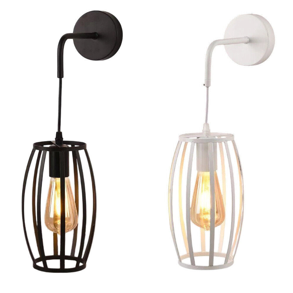 Trade Shop - Applique Parete Pendente A Forma Ovale 3d Stile Minimal Portalampada Attacco E27 Aq53 -