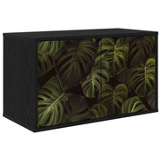 Mobile TV da Parete ELBURG 69 x 33 x 40 cm Rovere Nero 8007118