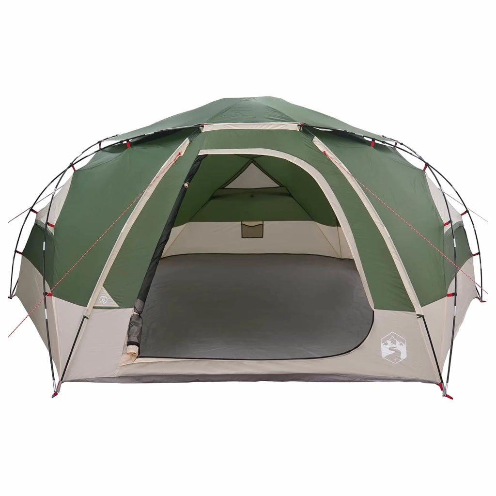 Tenda a cupola con tetto rimovibile Verde 12-Persone