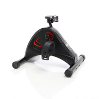 LUXTRI Mini cyclette elettrica 80W per allenamento braccia gambe Minibicicletta Trainer a pedali
