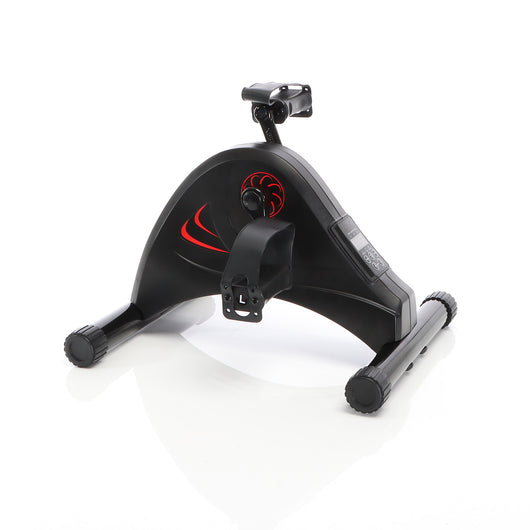 LUXTRI Mini cyclette elettrica 80W per allenamento braccia gambe Minibicicletta Trainer a pedali