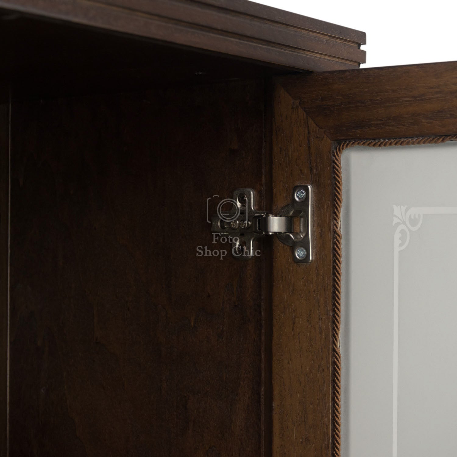 Colonna arte povera in legno noce