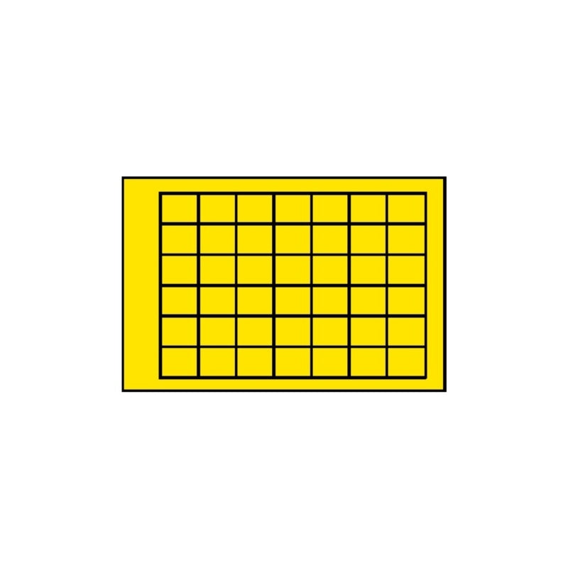 Ricambio compatibile pellicola adesiva per lampada insetti | Insect-o-cutor - Glupac 1pz/Giallo