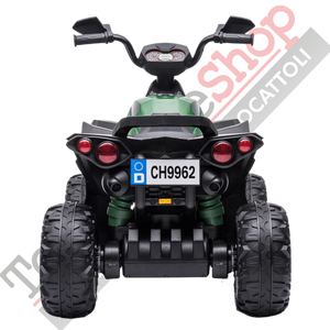 Quad Elettrico per Bambini Quad Medio Sport 12V-Verde